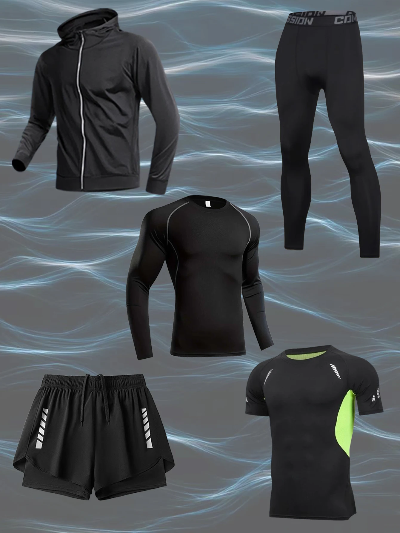 Running Gear Winter - Autumn and winter sports fitness suit