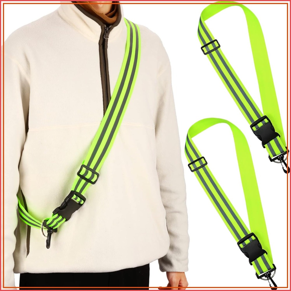 Running Gear At Night - Reflective Sash for Walking at Night