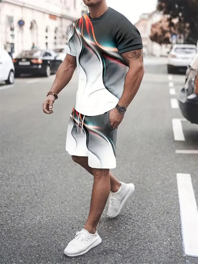 Men Women Gradient Texture T-s - Running Gear avis et prix