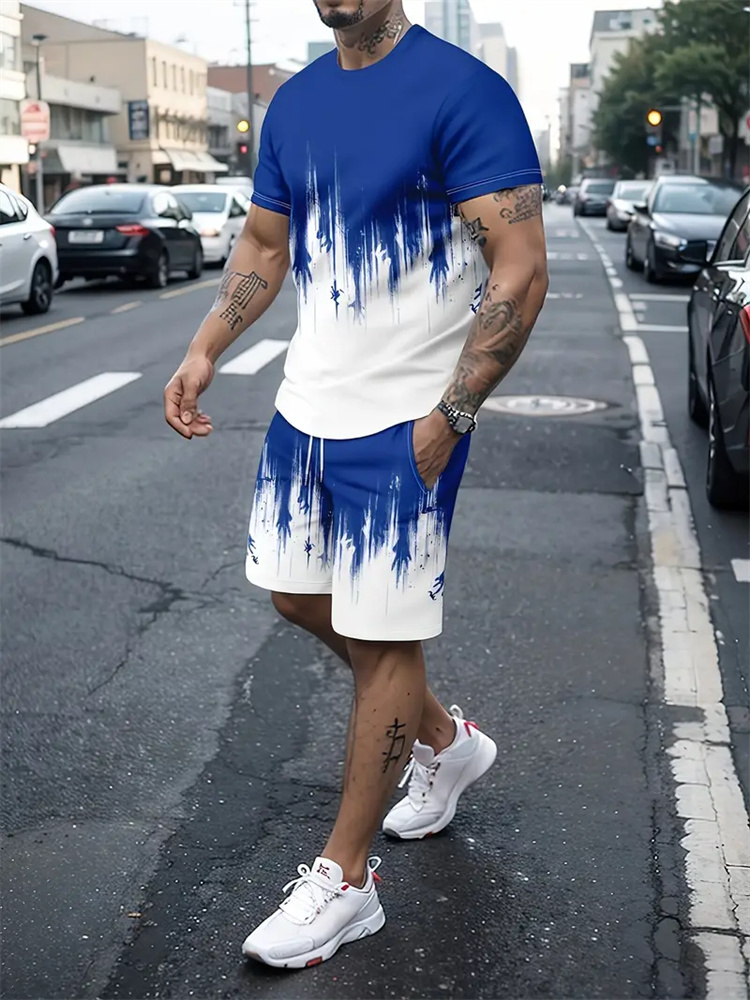 Men Women Gradient Texture T-s - Running Gear avis et prix