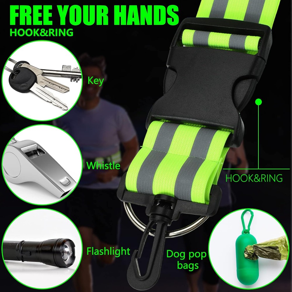 Reflective Sash for Walking at - Running Gear At Night avis et prix