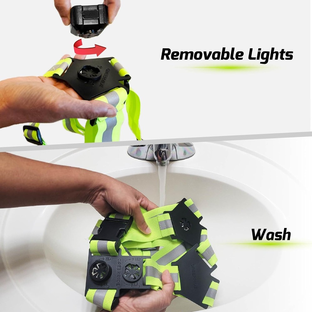 Running Light Vest for Night W - Running Gear Usa avis et prix