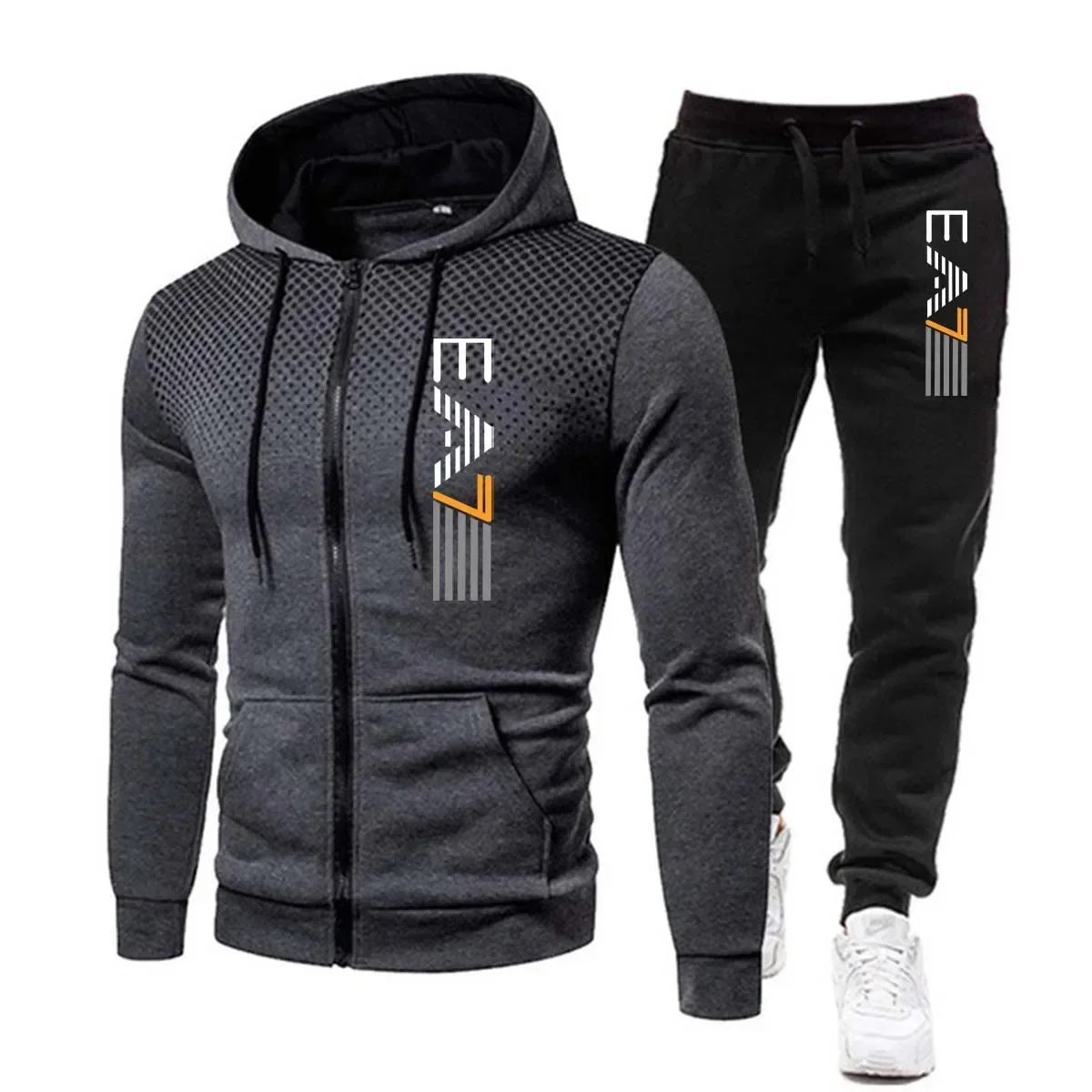 Warm Hooded Sports Outfit For  - Running Gear Winter avis et prix