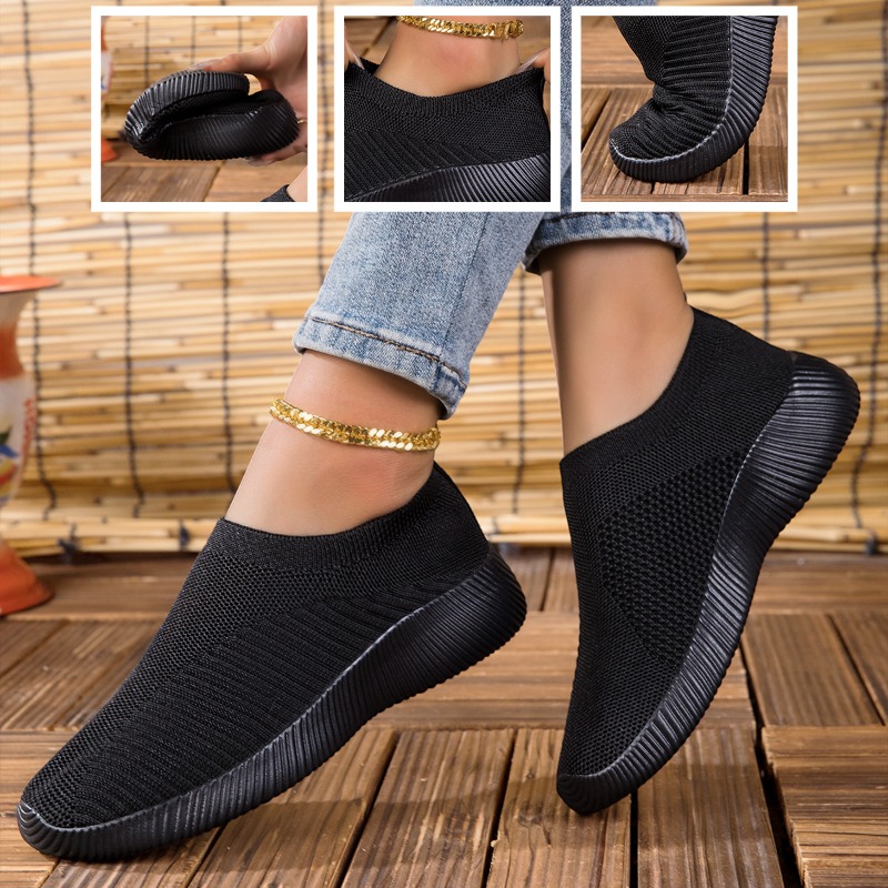 Women's Sneakers Breathable Kn - Running Gear Woman avis et prix