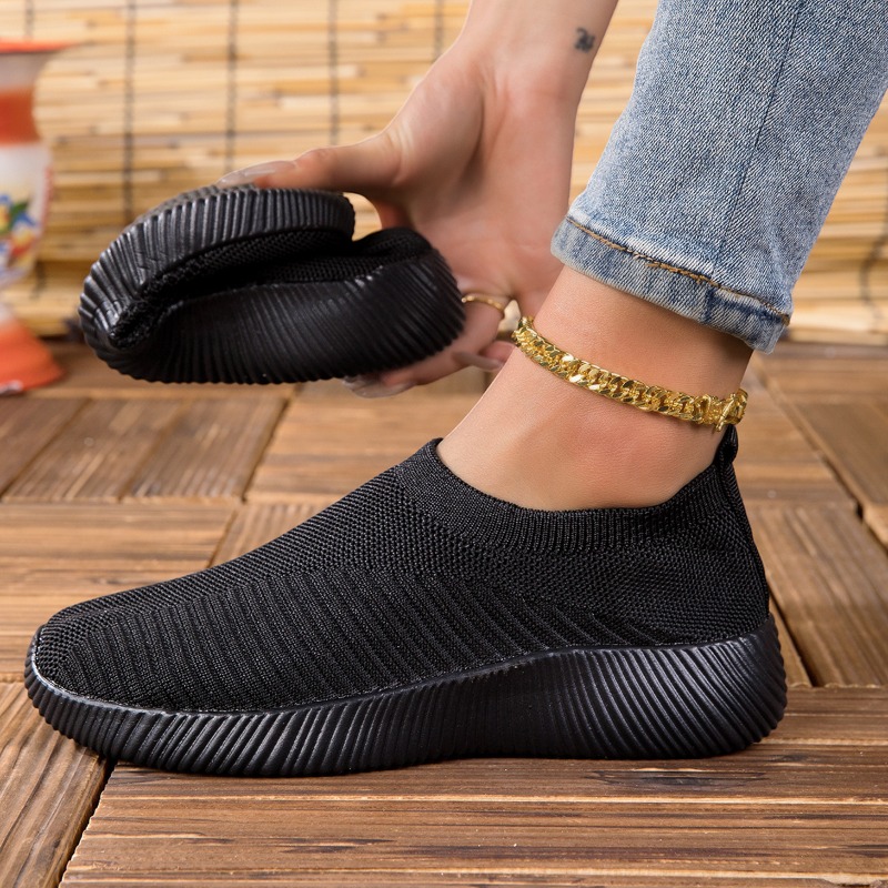 Women's Sneakers Breathable Kn - Running Gear Woman avis et prix