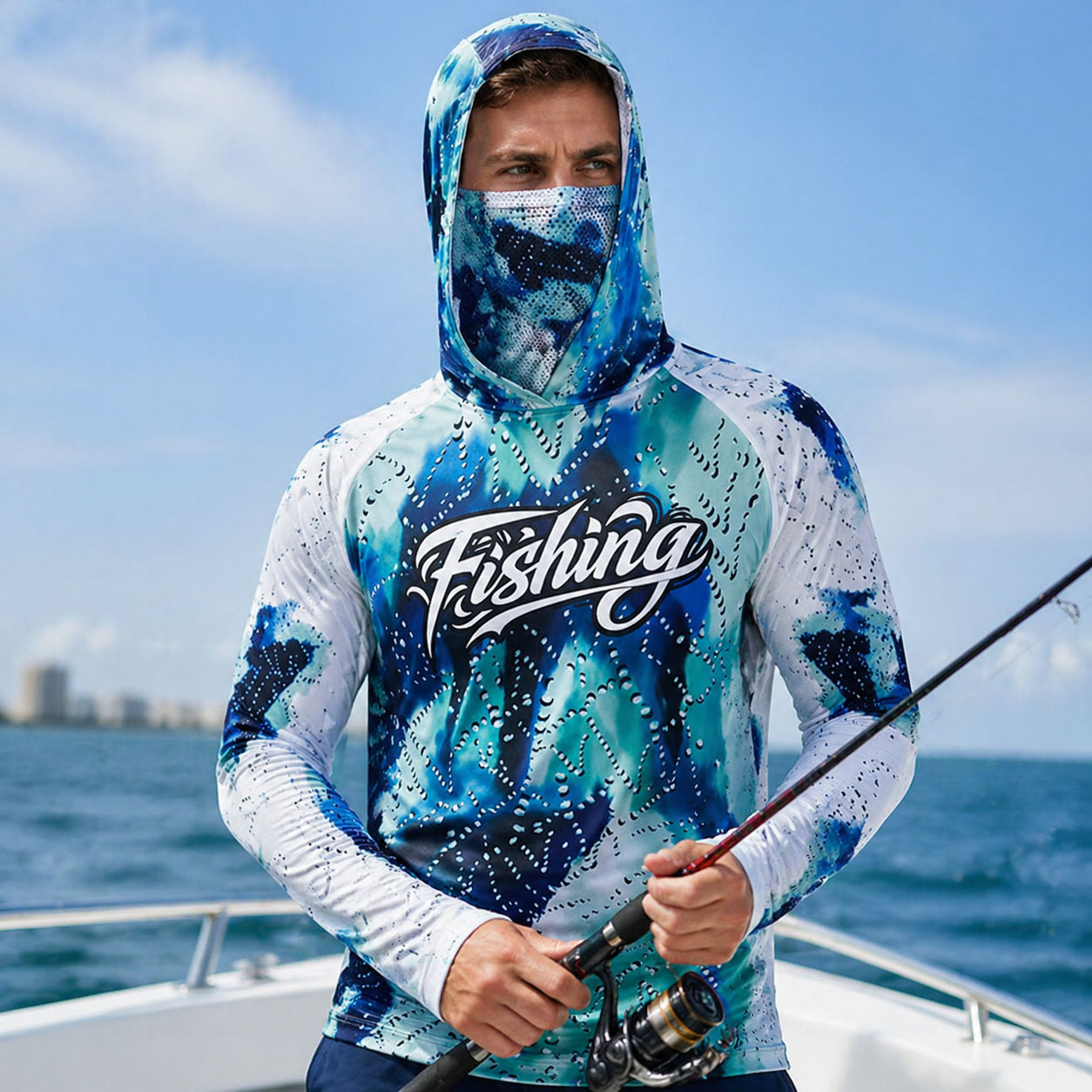 Fishing Hood Riding Tops Wear  - Running Gear Usa avis et prix