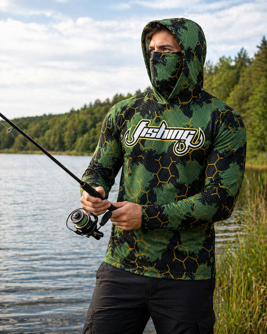 Fishing Hood Riding Tops Wear  - Running Gear Usa avis et prix