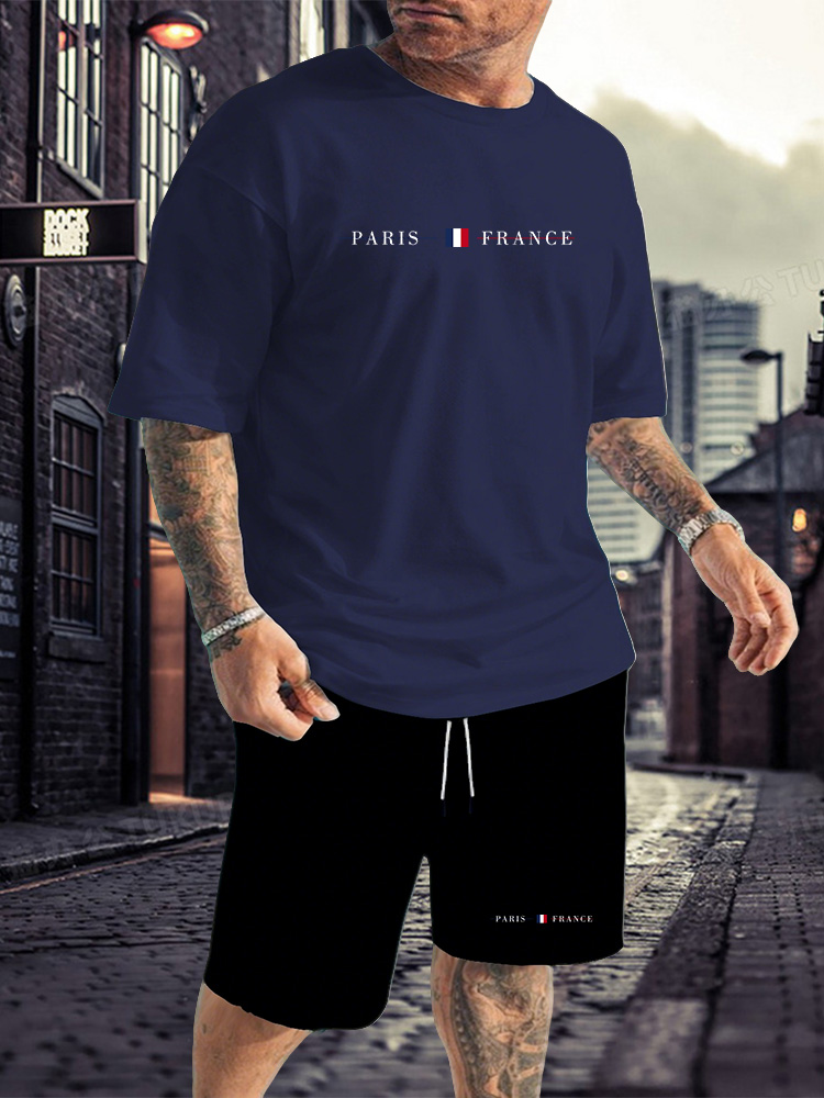 Men's Tracksuit 2 Piece O-neck - Running Gear avis et prix