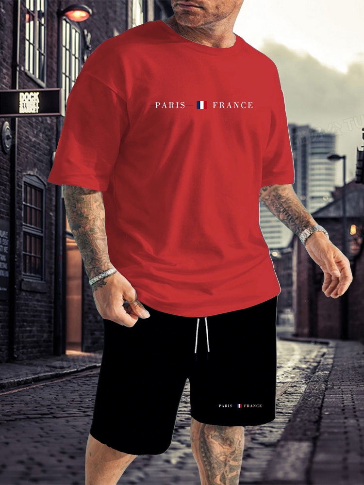 Men's Tracksuit 2 Piece O-neck - Running Gear avis et prix